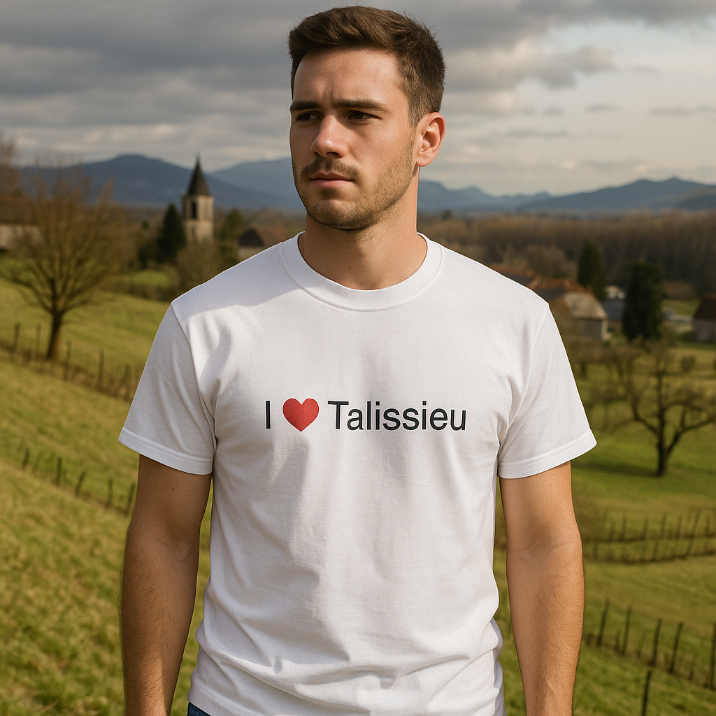 T-shirt I love talissieu