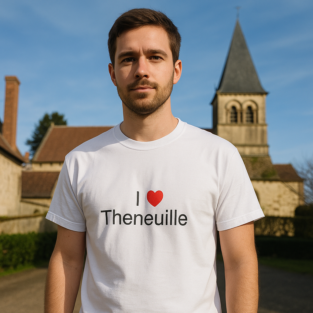 T-shirt I love theneuille