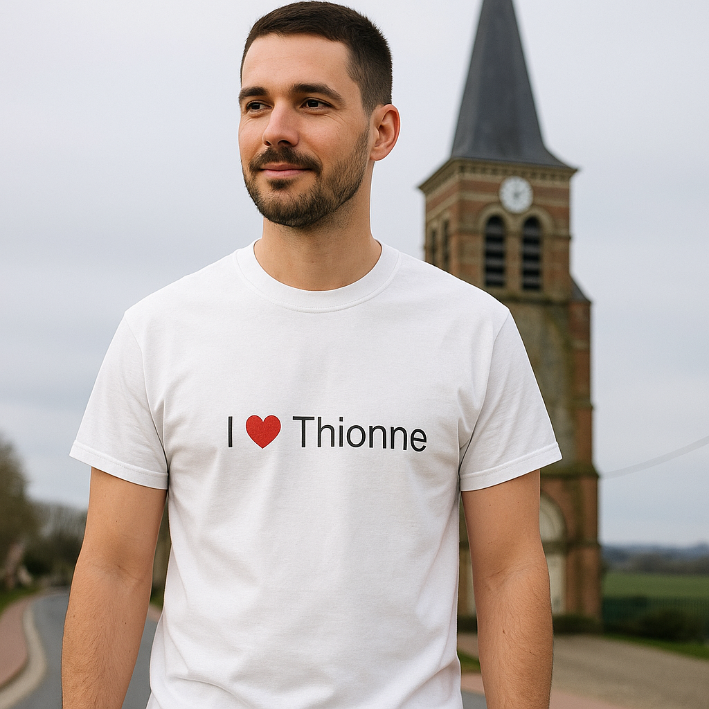 T-shirt I love thionne