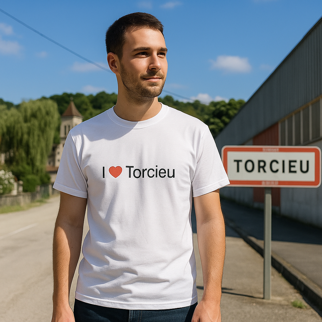T-shirt I love torcieu
