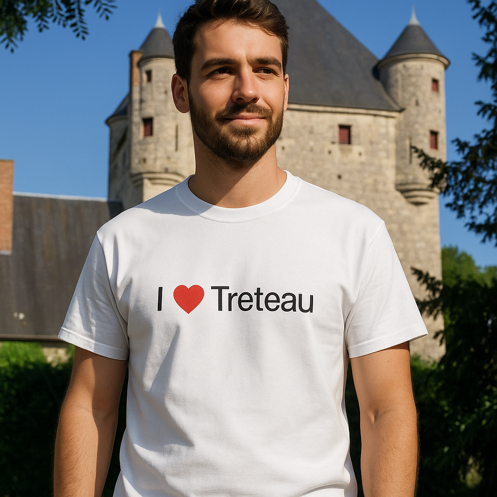 T-shirt I love treteau