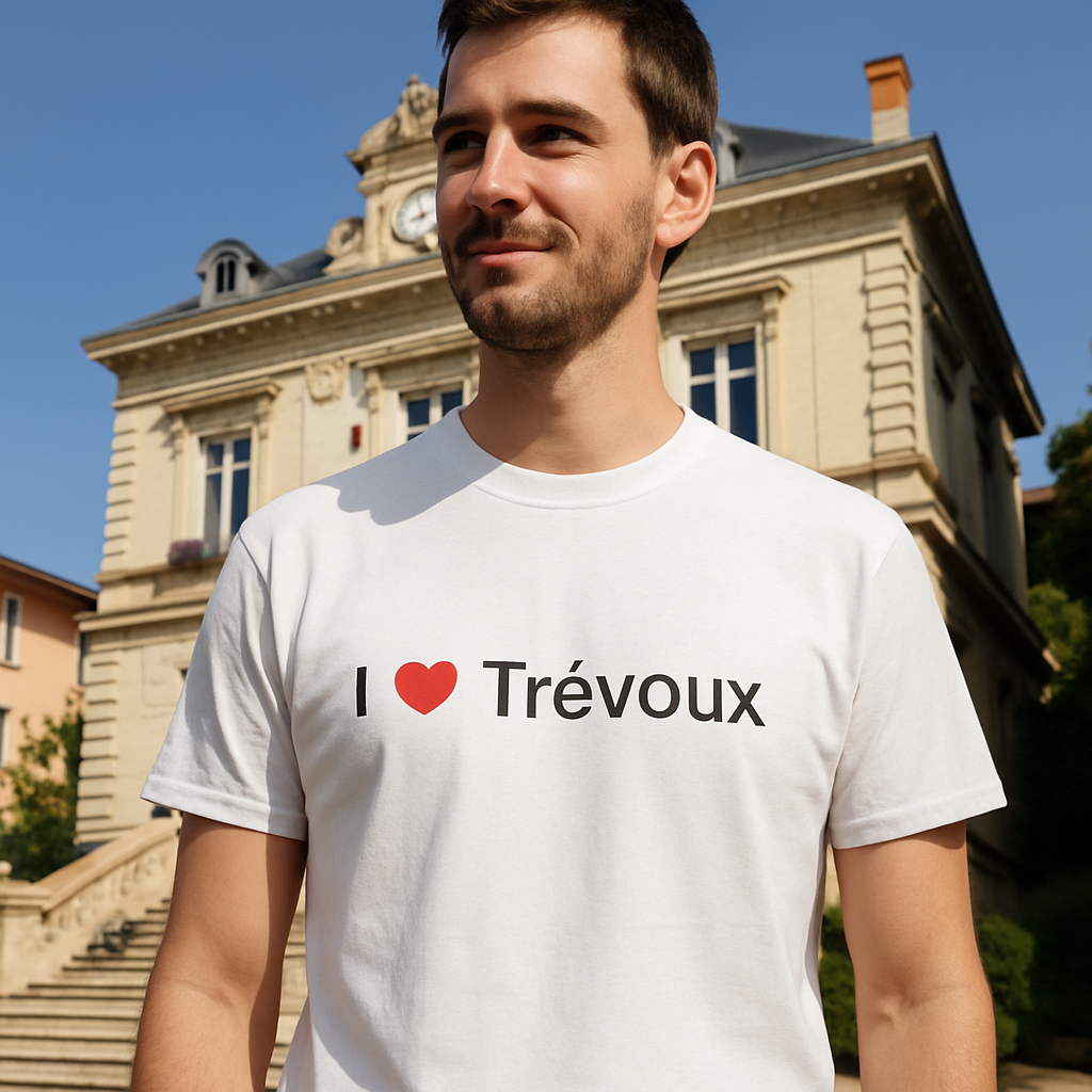 T-shirt I love trévoux