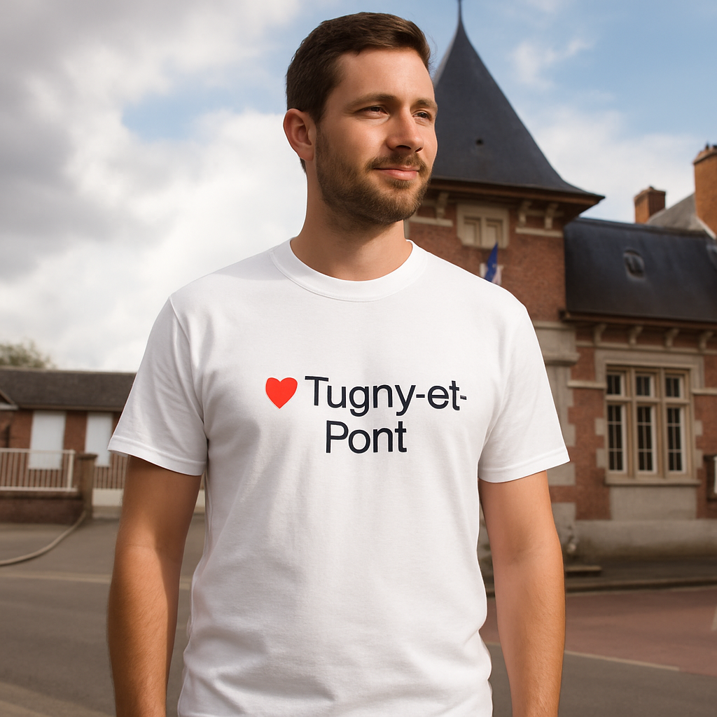 T-shirt I love tugny-et-pont
