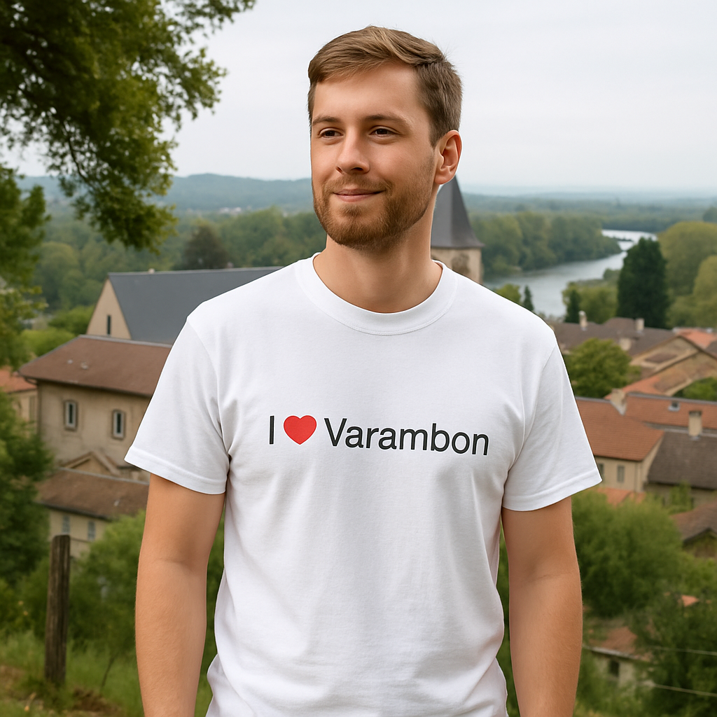 T-shirt I love varambon