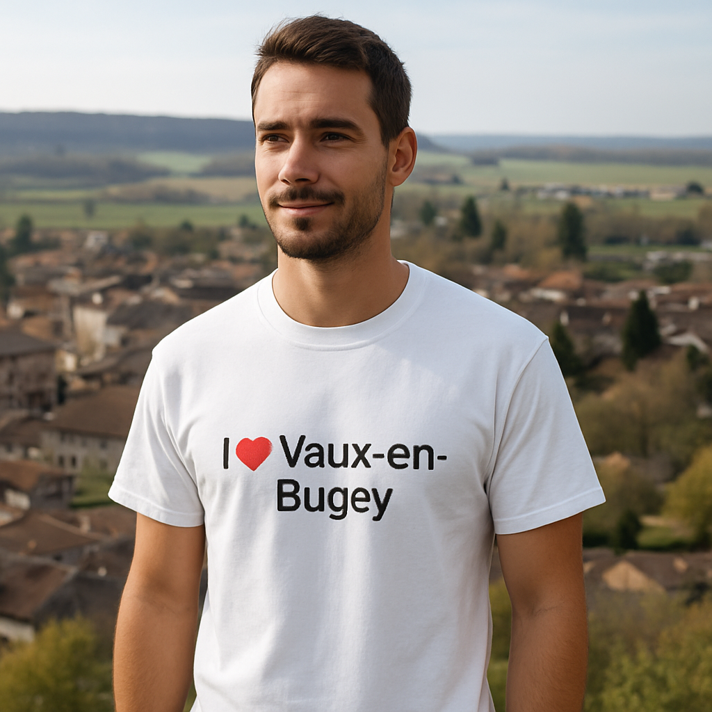 T-shirt I love vaux-en-bugey