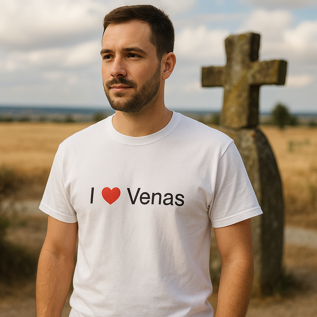 T-shirt I love venas