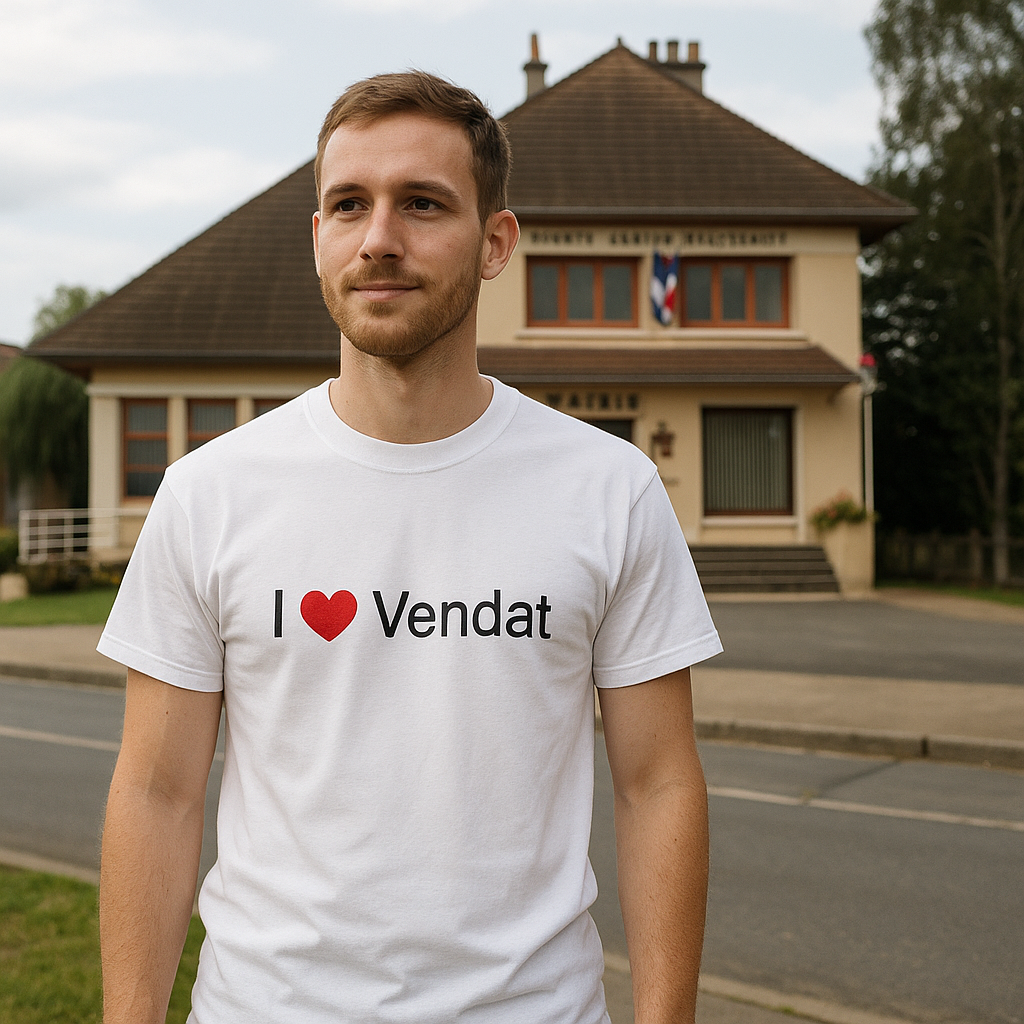 T-shirt I love vendat