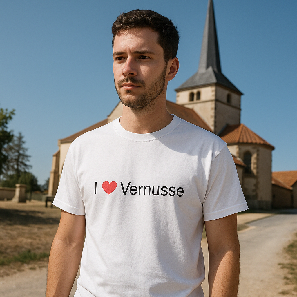 T-shirt I love vernusse