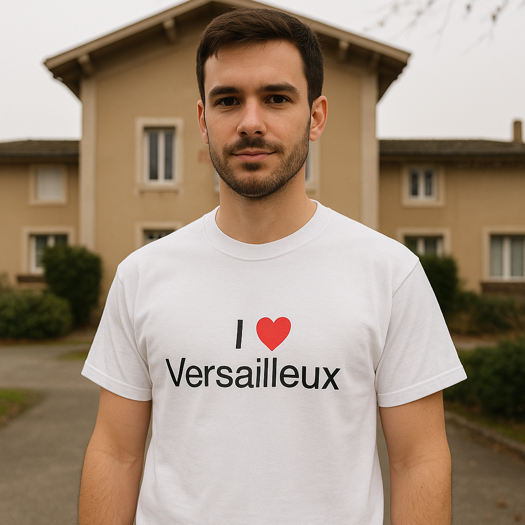 T-shirt I love versailleux