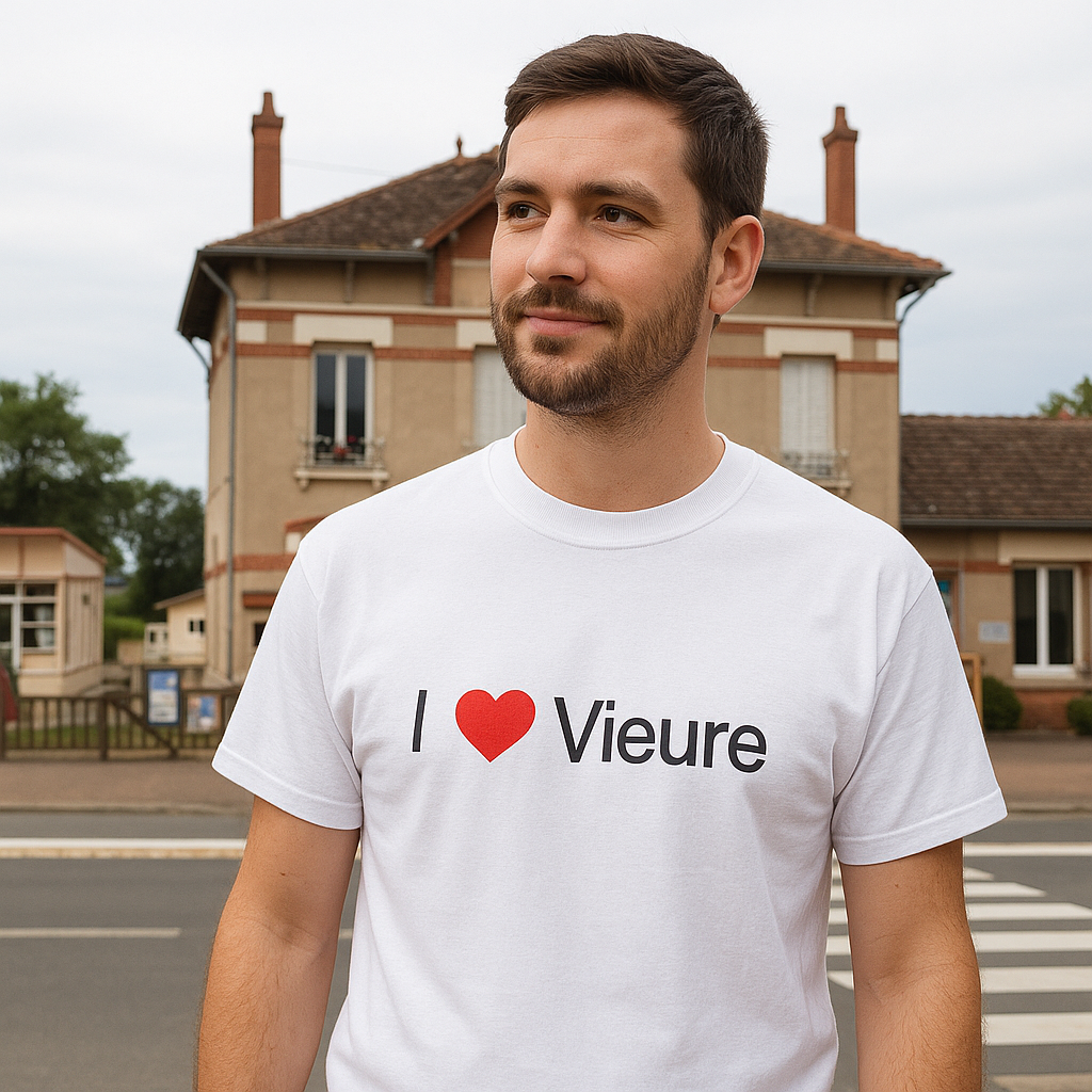 T-shirt I love vieure