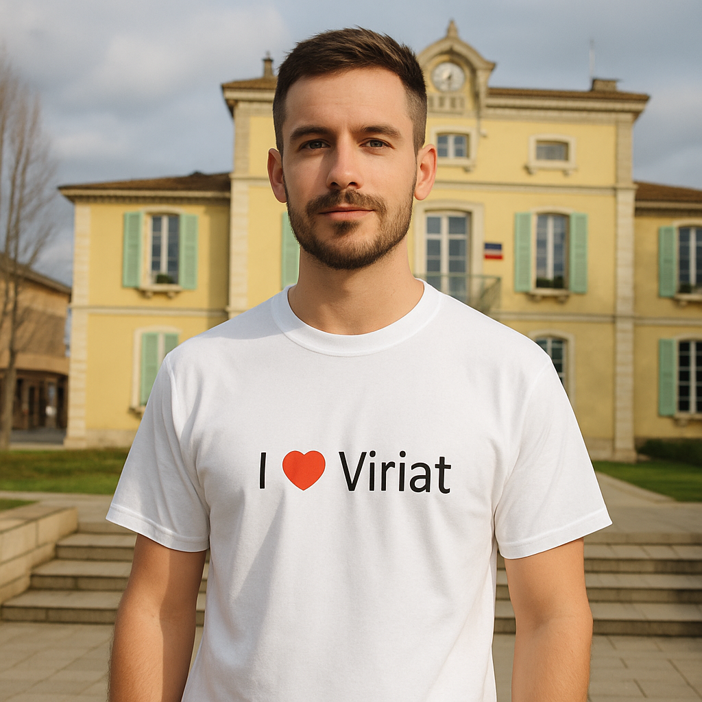 T-shirt I love viriat