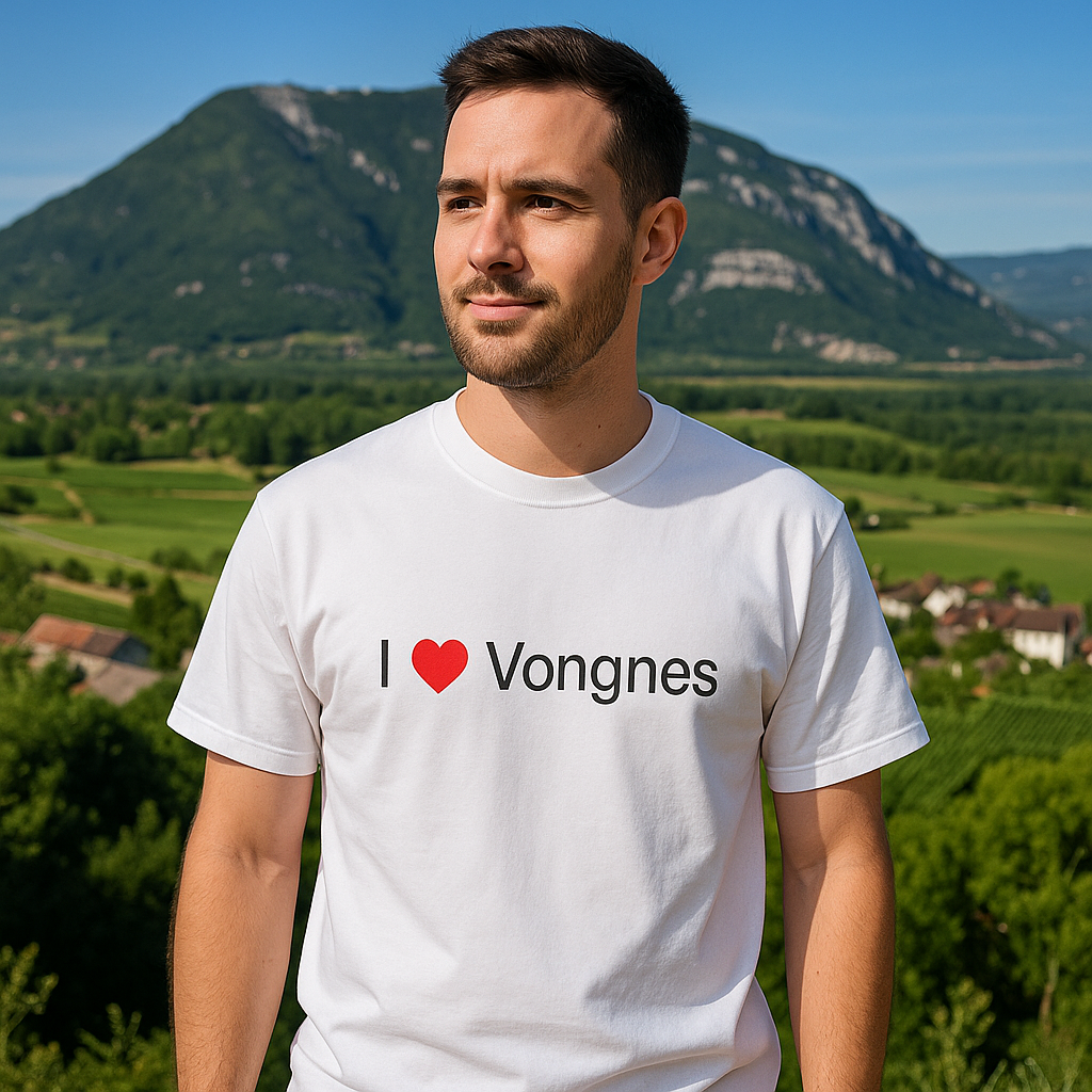 T-shirt I love vongnes