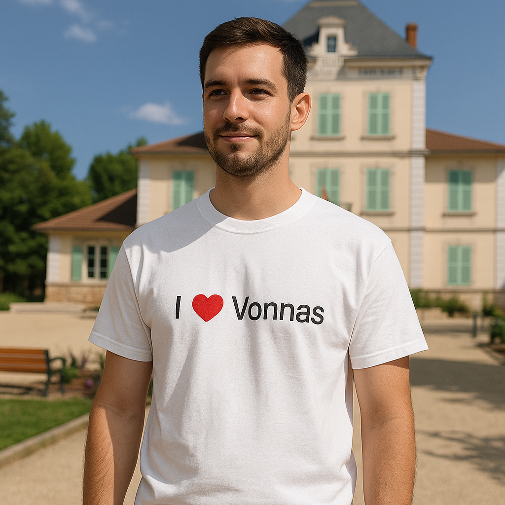 T-shirt I love vonnas