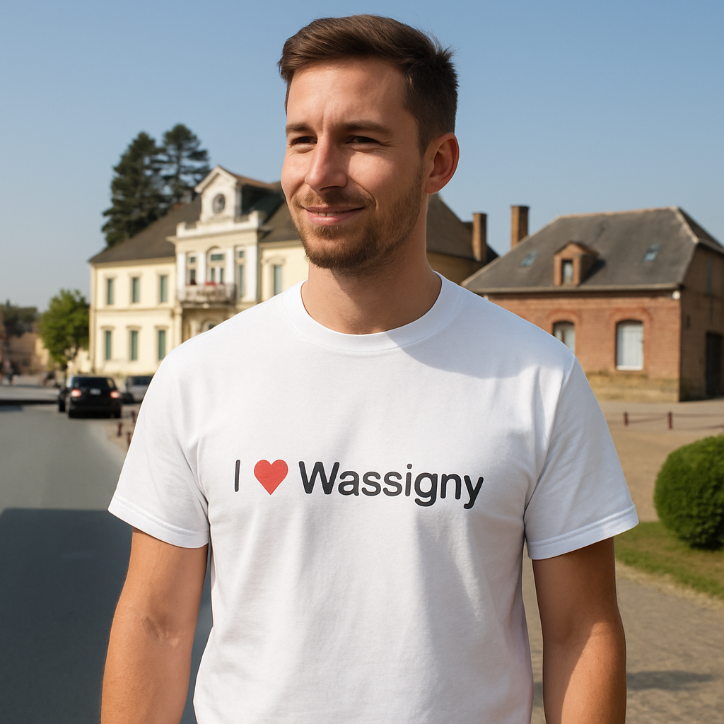 T-shirt I love wassigny