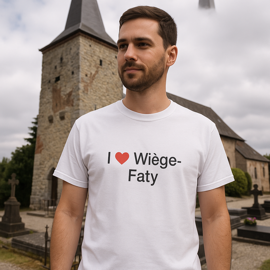 T-shirt I love wiège-faty