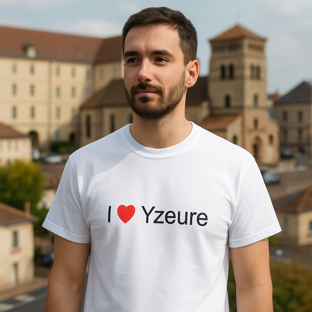 T-shirt I love yzeure
